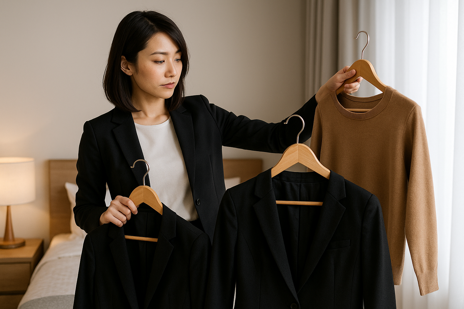 【忙しい会社員必見】朝の服選びで迷わない！費用対効果抜群の大人スタイリッシュファッション完全チェックリスト