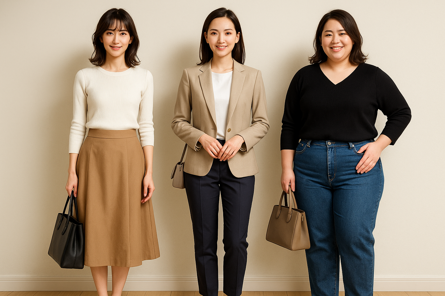 【骨格診断で変わる】25～40代女性が3つのタイプで見つける完璧な大人コーディネート術