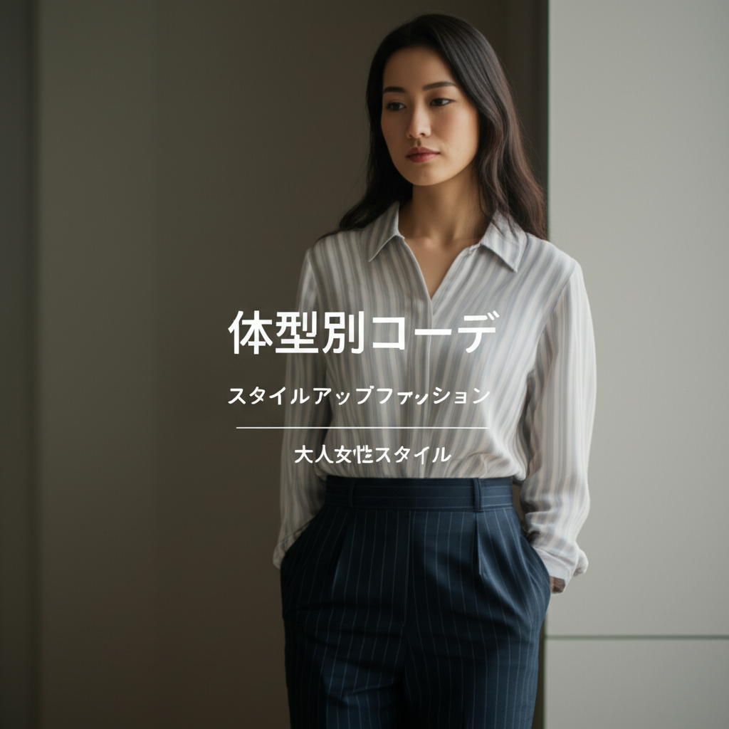 【劇的変化】体型別コーデ術で理想のスタイルを手に入れる！働く大人女性のためのスタイルアップファッション完全マニュアル